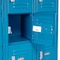 Global Industrial Six Tier Locker, 12x12x12, 18 Door, Unassembled, Blue 652055BL - alternate 7